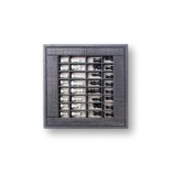 Coffret d'échecs - Cuir - Effet Alligator - 35cm