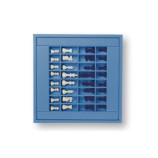 Coffret d'échecs - Cuir - Effet de Buffle - 35cm