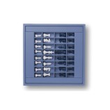 Coffret d'échecs - Cuir - Effet de Buffle - 35cm