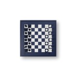 Coffret d'échecs - Cuir - Effet de Buffle - 45cm