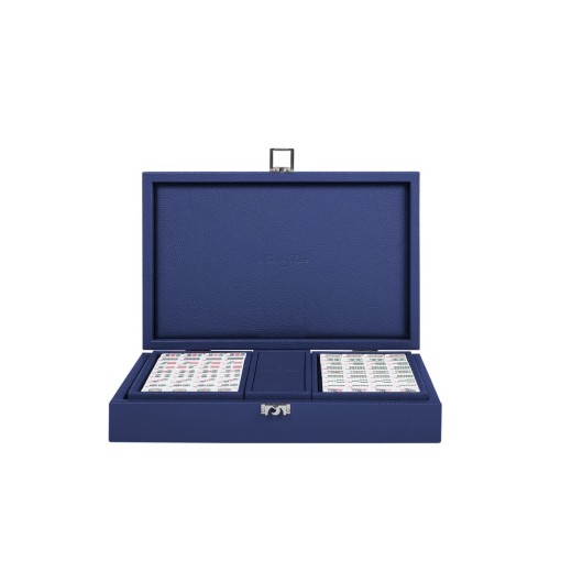 Mah-Jong en Cuir - Effet Buffle