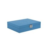 Coffret Poker - 240 jetons - Cuir - Effet Buffle