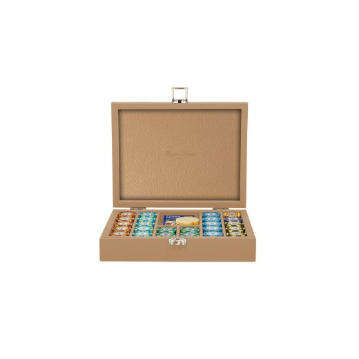 Coffret Poker - 240 jetons - Cuir - Effet Buffle