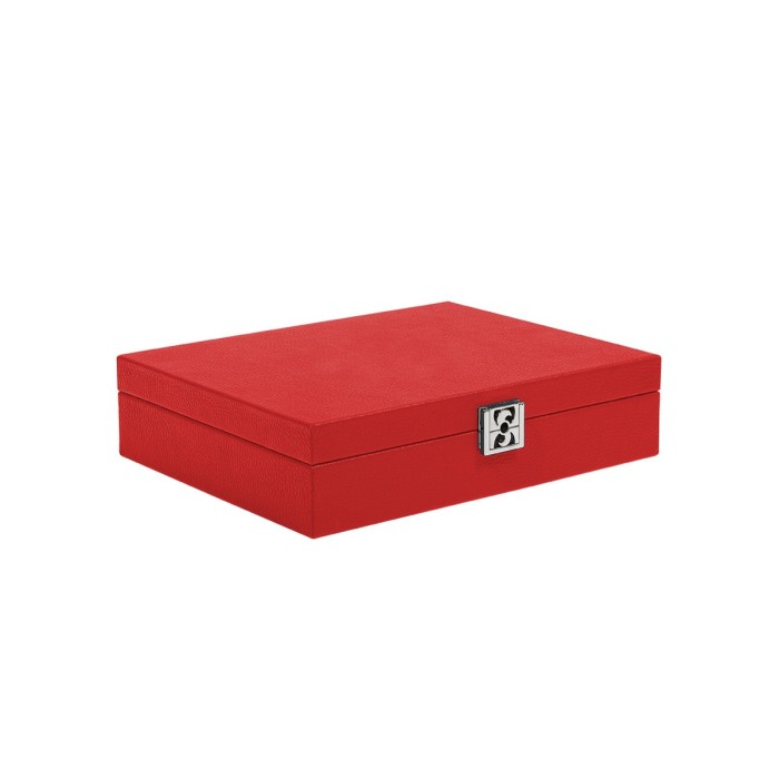 Coffret Poker - 240 jetons - Cuir - Effet Buffle