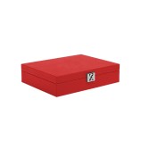 Coffret Poker - 240 jetons - Cuir - Effet Buffle