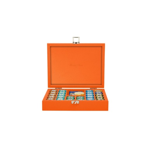 Coffret Poker - 240 jetons - Cuir - Effet Buffle