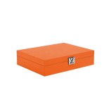 Coffret Poker - 240 jetons - Cuir - Effet Buffle