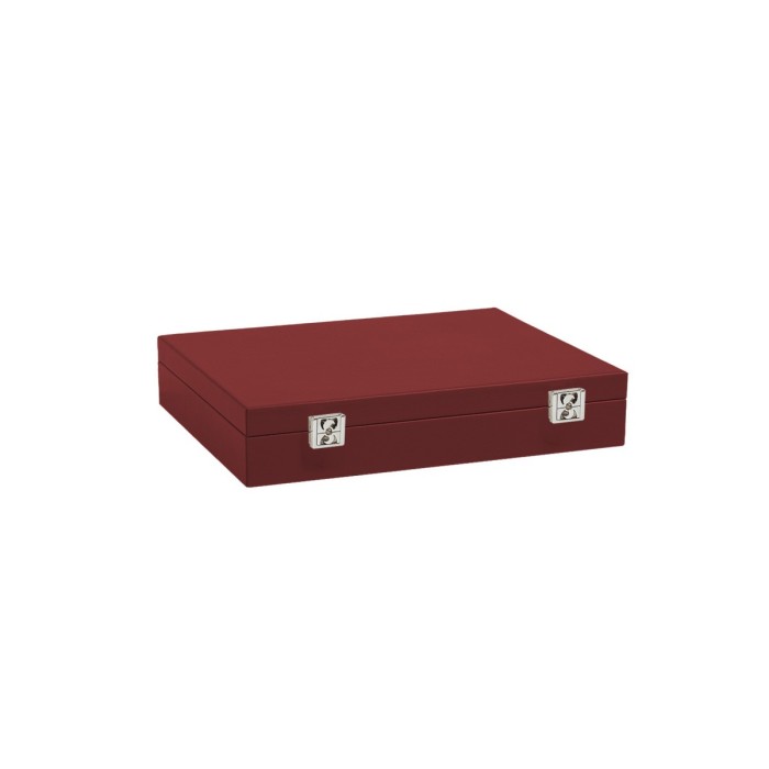 Coffret Poker - 440 jetons - Cuir - Effet Buffle