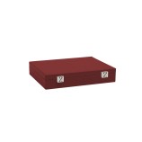 Coffret Poker - 440 jetons - Cuir - Effet Buffle