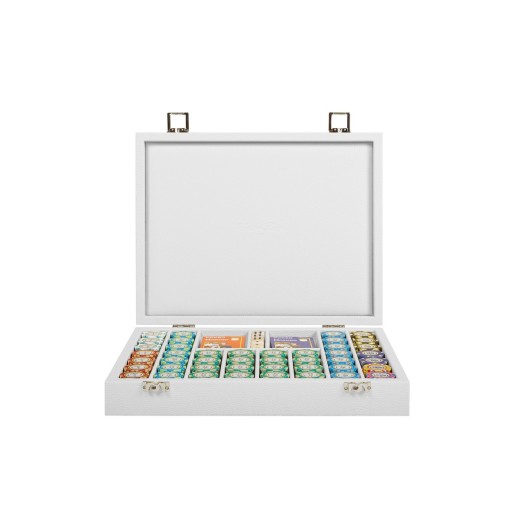 Coffret Poker - 440 jetons - Cuir - Effet Buffle