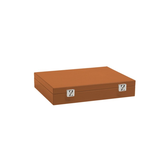 Coffret Poker - 440 jetons - Cuir - Effet Buffle