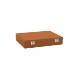 Coffret Poker - 440 jetons - Cuir - Effet Buffle
