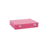 Coffret Poker - 440 jetons - Cuir - Effet Buffle