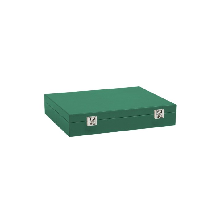 Coffret Poker - 440 jetons - Cuir - Effet Buffle
