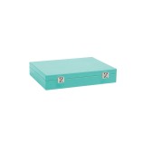 Coffret Poker - 440 jetons - Cuir - Effet Buffle