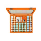 Coffret Poker - 440 jetons - Cuir - Effet Chaîne