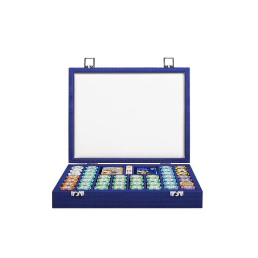 Coffret Poker - 440 jetons - Cuir - Effet Chaîne