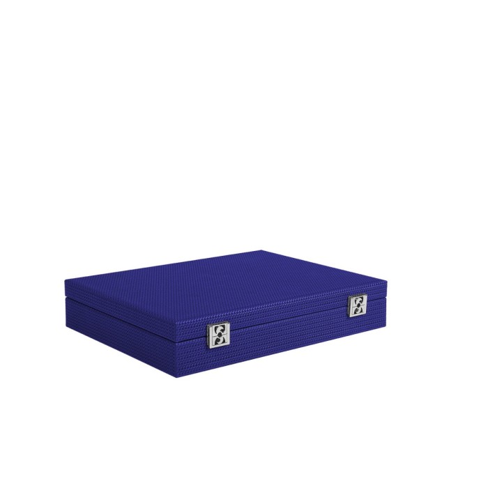 Coffret Poker - 440 jetons - Cuir - Effet Chaîne