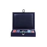 Coffret Poker - 240 jetons - Cuir - Toilé Jeans