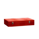 Coffret Roulette - Cuir - Effet Alligator