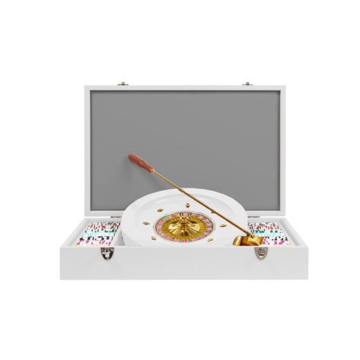 Coffret Roulette - Cuir - Effet Buffle