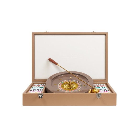 Coffret Roulette - Cuir - Effet Buffle