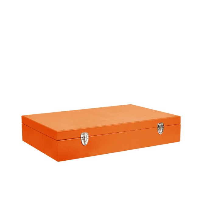 Coffret Roulette - Cuir - Effet Buffle