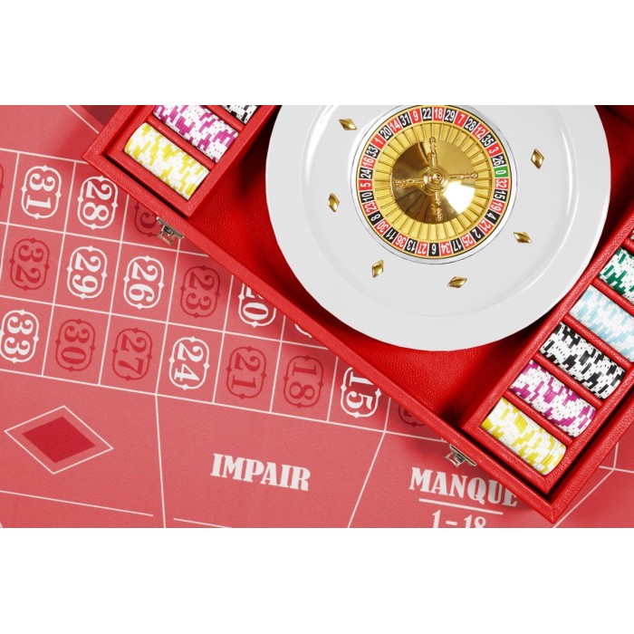 Coffret Roulette - Cuir - Effet Buffle