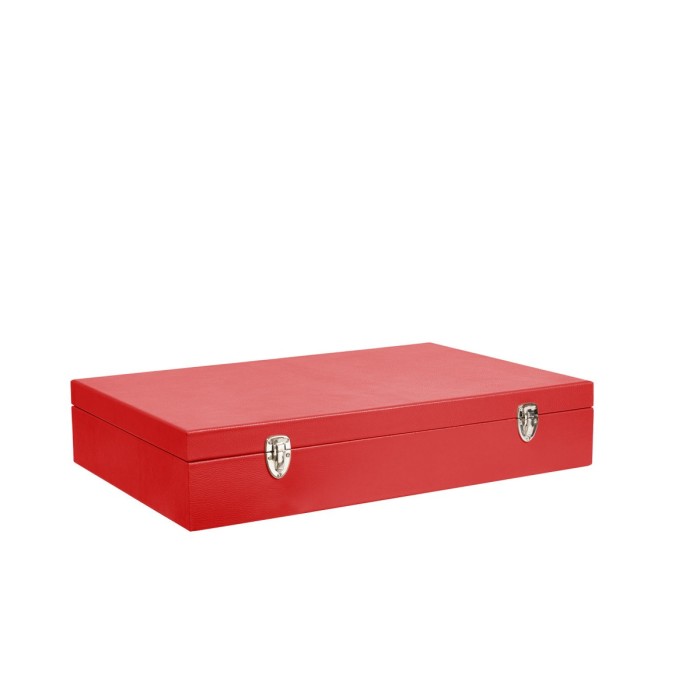 Coffret Roulette - Cuir - Effet Buffle