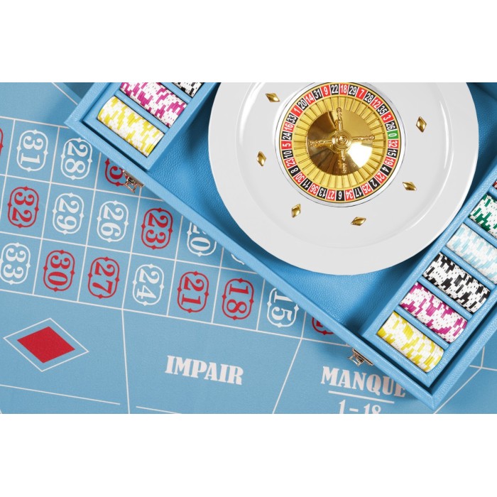 Coffret Roulette - Cuir - Effet Buffle