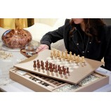 Coffret Multi-jeux - Cuir - Effet Buffle