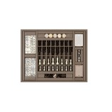 Coffret Multi-jeux - Cuir - Effet Buffle