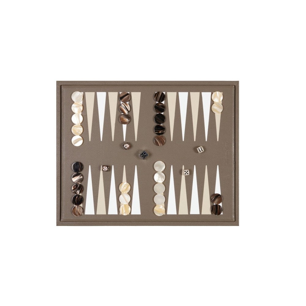 Coffret Multi-jeux - Cuir - Effet Buffle