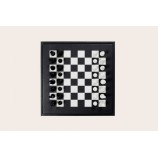 Coffret d'échecs - Cuir - Effet de Buffle - 45cm