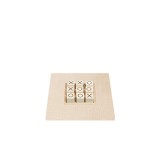 Tic Tac Toe en Cuir - Effet Alligator