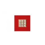 Tic Tac Toe en Cuir - Effet Alligator
