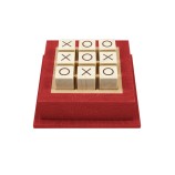 Tic Tac Toe en Cuir - Modèle XL - Effet Alligator