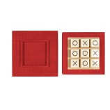 Tic Tac Toe en Cuir - Modèle XL - Effet Alligator