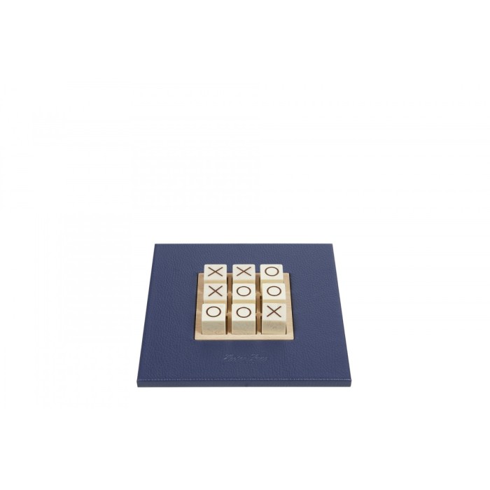 Tic Tac Toe en Cuir - Effet Buffle