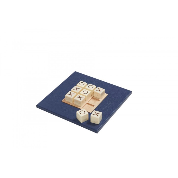 Tic Tac Toe en Cuir - Effet Buffle