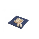 Tic Tac Toe en Cuir - Effet Buffle