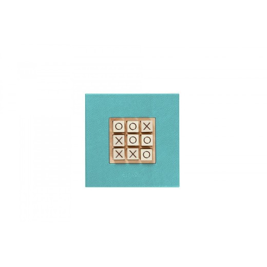 Tic Tac Toe en Cuir - Effet Buffle