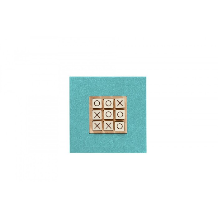 Tic Tac Toe en Cuir - Effet Buffle