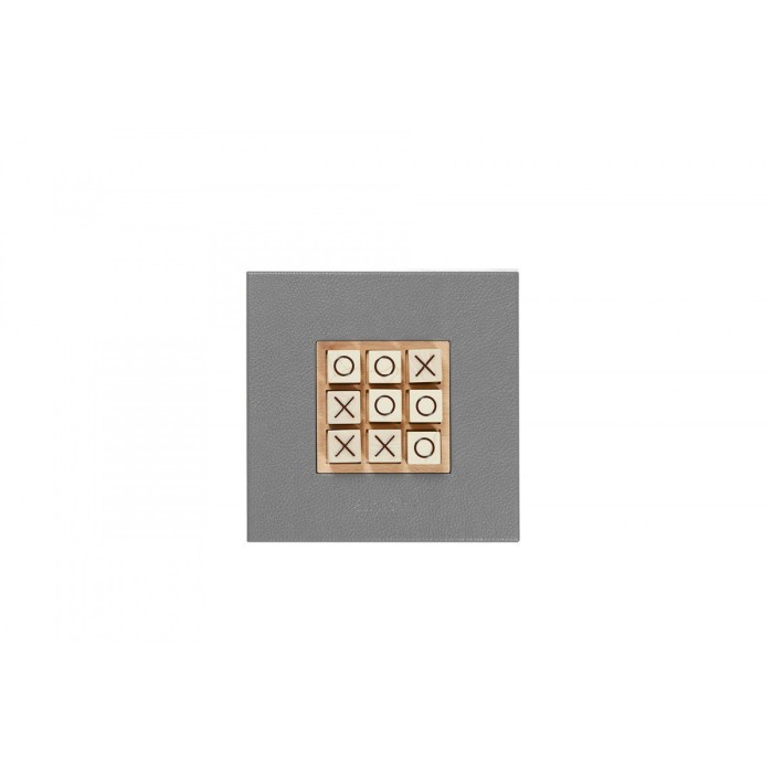 Tic Tac Toe en Cuir - Effet Buffle