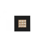 Tic Tac Toe en Cuir - Effet Buffle