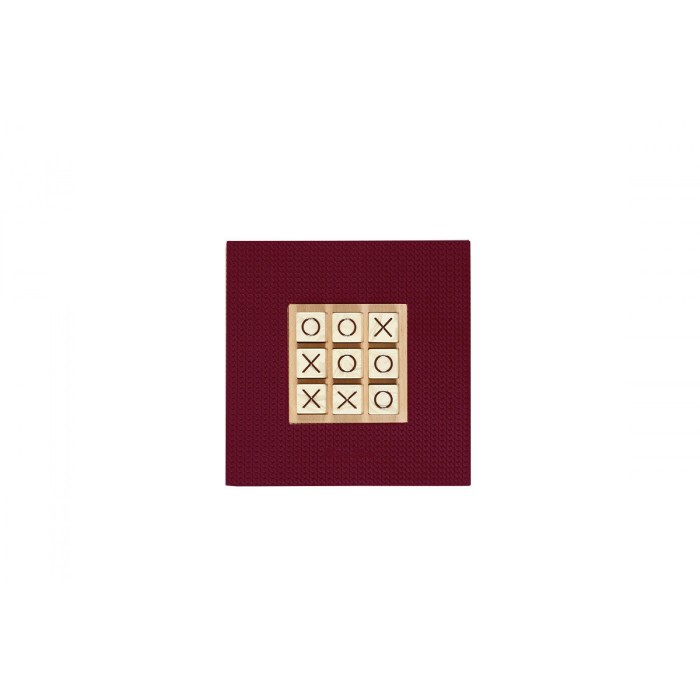 Tic Tac Toe en Cuir - Effet Chaîne