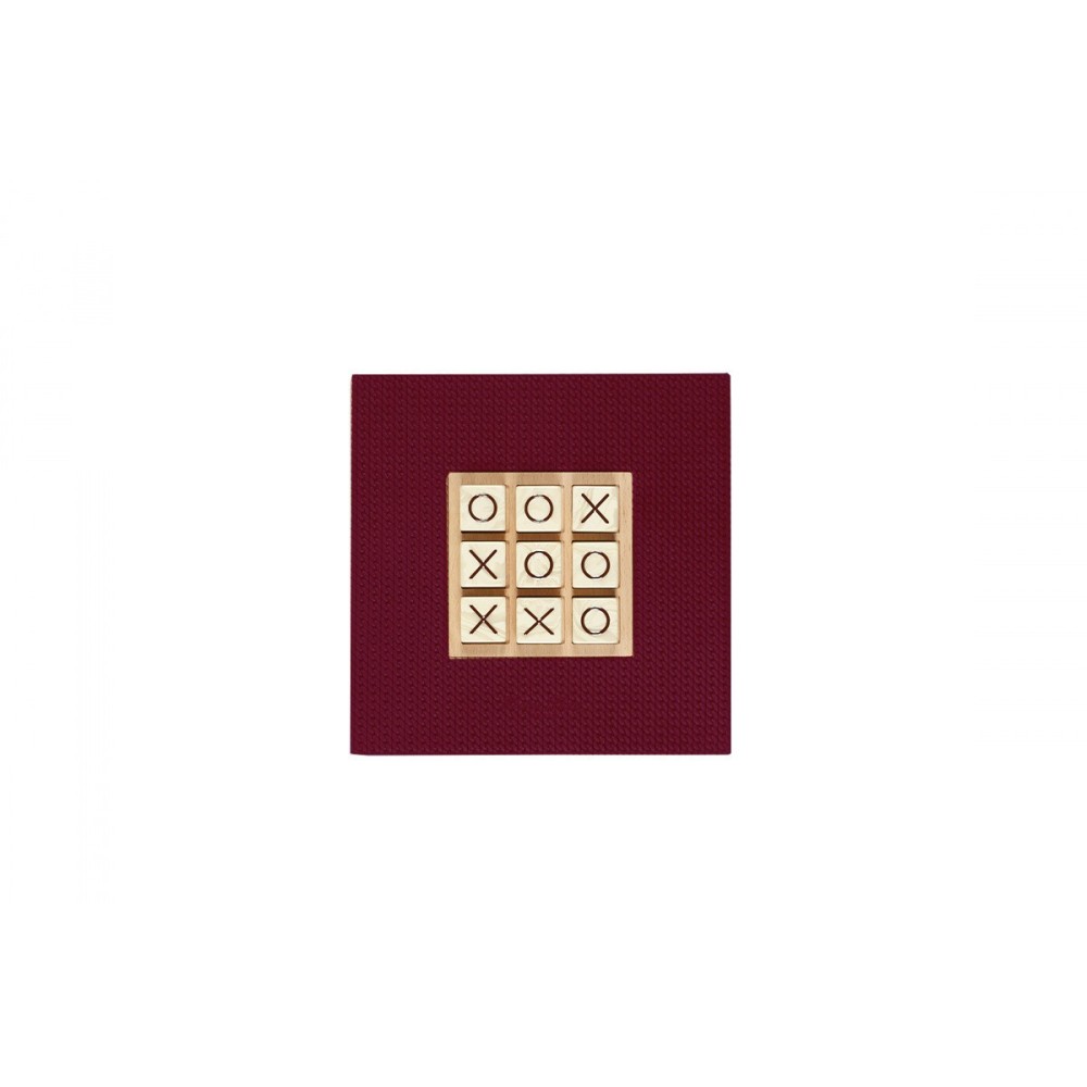 Tic Tac Toe en Cuir - Effet Chaîne