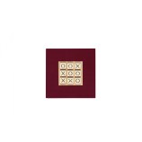 Tic Tac Toe en Cuir - Effet Chaîne