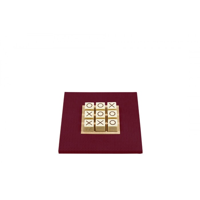 Tic Tac Toe en Cuir - Effet Chaîne