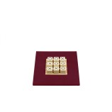 Tic Tac Toe en Cuir - Effet Chaîne